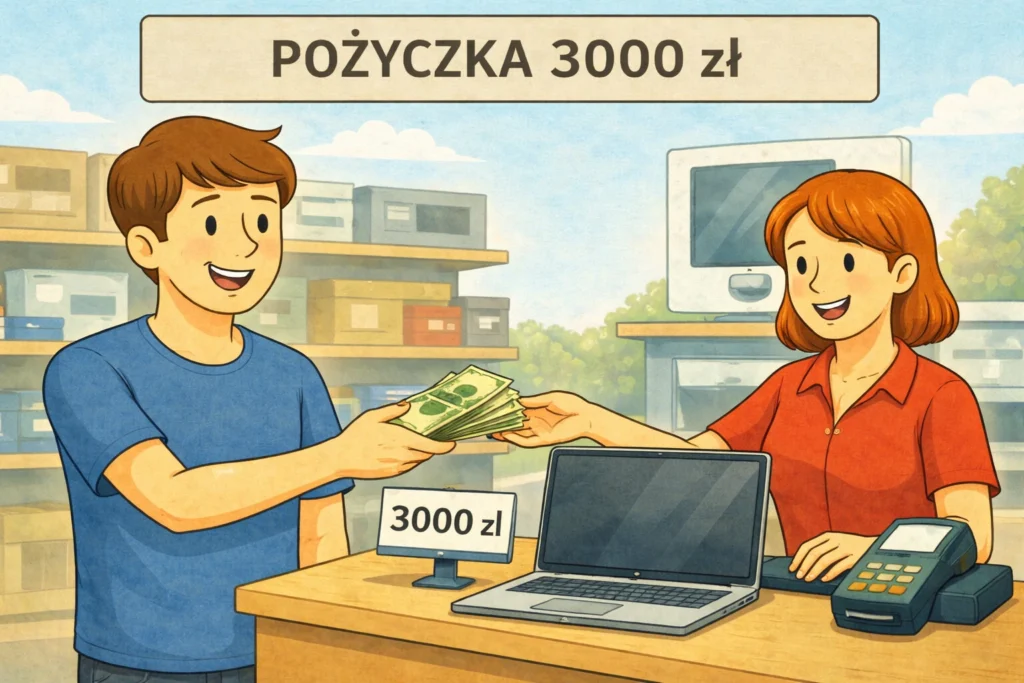 Pożyczka 3000 zł online – szybkie wsparcie na pilne wydatki
