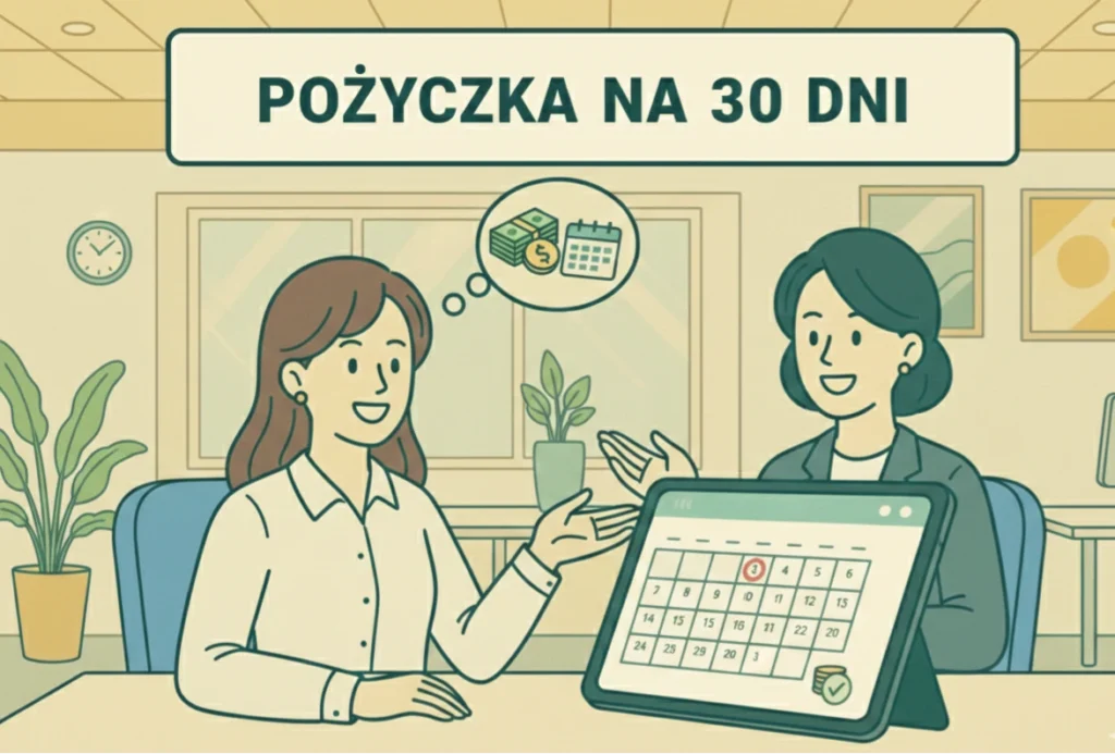 Pożyczka na 30 dni w 2026 roku – praktyczny poradnik