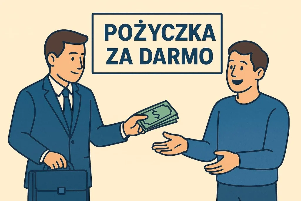 Ilustracja przedstawiająca ofertę pożyczki 0% w 2026 roku